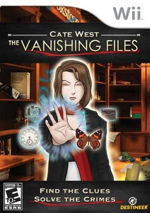 Cate West: The Vanishing Files box art for Wii